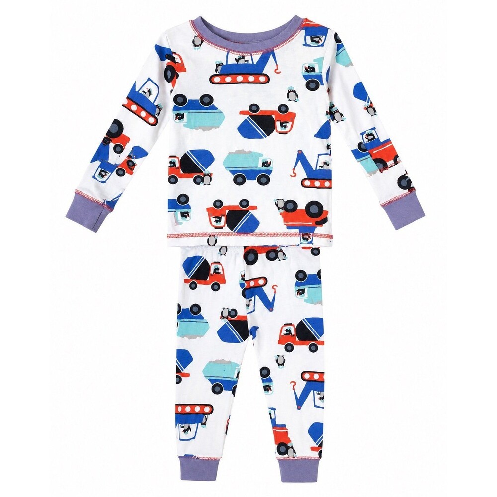 Carter’s Just One You Construction Vehicle Pajama Set – 12M